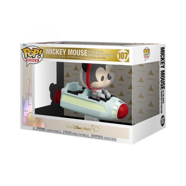 Funko Pop! - Mickey Mouse #107 - MIckey Mouse at the Space Mountain Attraction