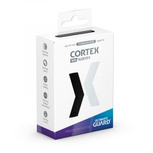 ULTIMATE GUARD CORTEX SLEEVES TAMAÑO ESTÁNDAR NEGRO (100)