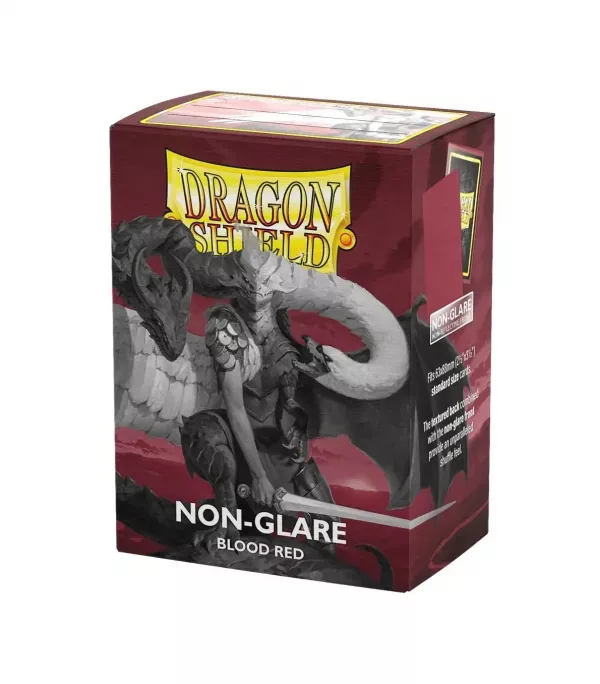 Dragon Shield: Non-Glare Blood Red